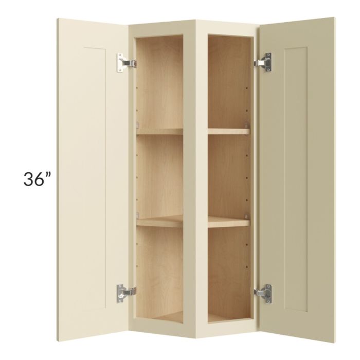 Casselton Ivory 12x36 Wall End Cabinet