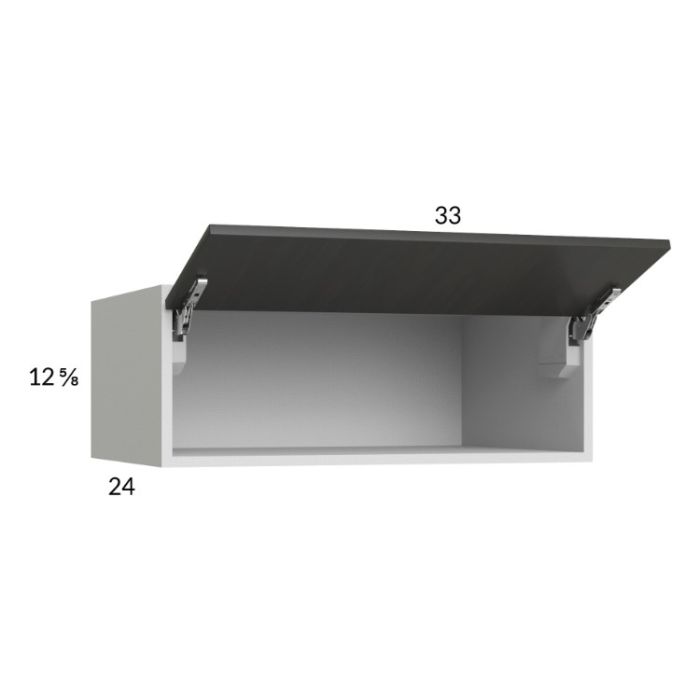 Euro Cafe 33x12-5/8x24 Flip Up Door Wall Cabinet