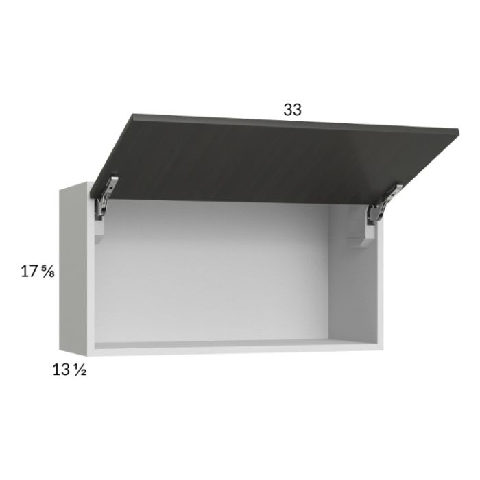 Euro Cafe 33x17-5/8 Flip Up Door Wall Cabinet