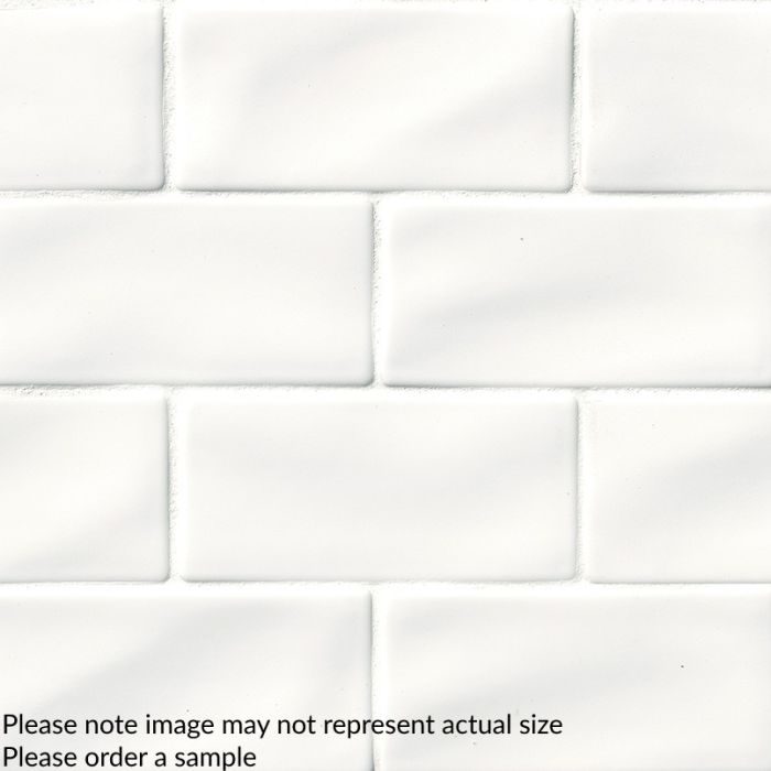Whisper White 3" x 6" Subway Tile