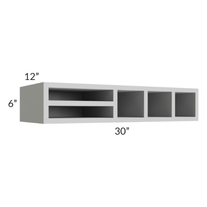 Tuscan Painted Grey 30" Organizer Cabinet