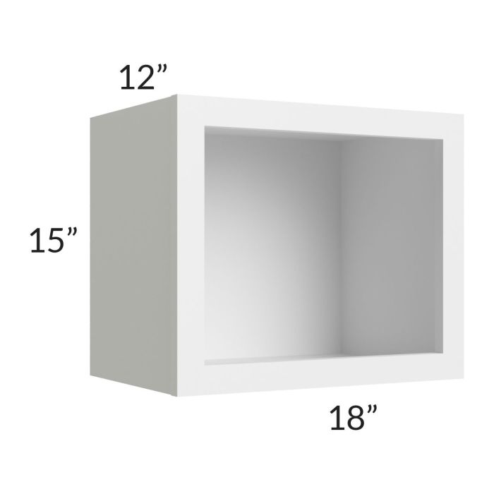 Asheville White Shaker 27" 3-Drawer Base Cabinet