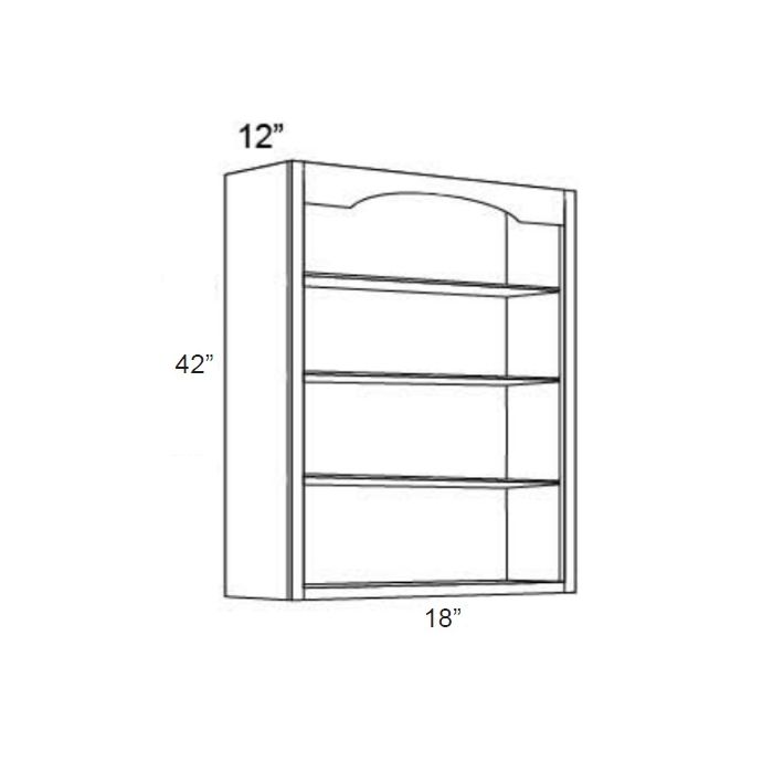 18x42 Wall Open Shelf Cabinet