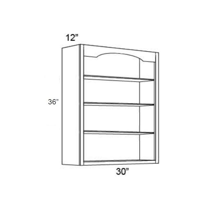 30x36 Wall Open Shelf Cabinet