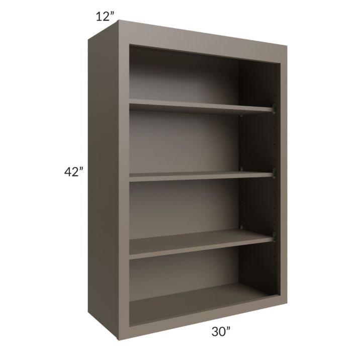 Tuscan Stone 30x42 Wall Open Shelf Cabinet