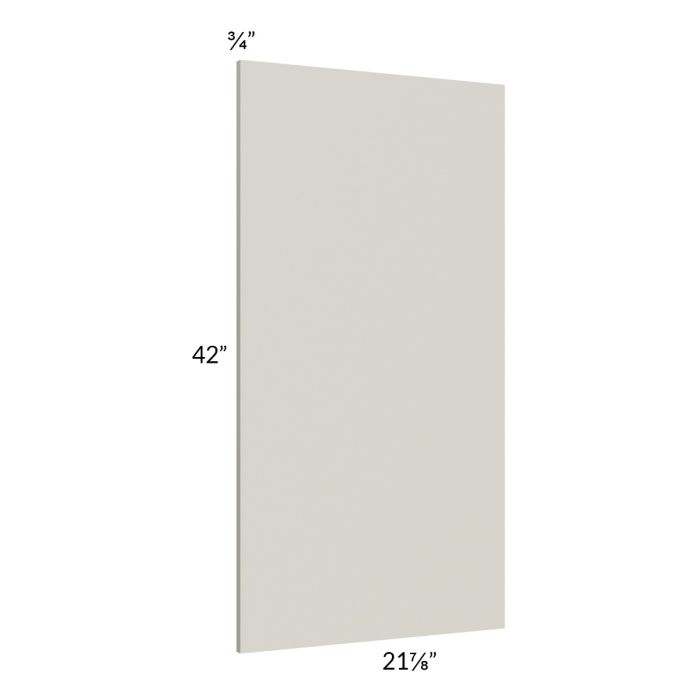 Milan Beige Matte Wainscot 42x21 Wall Panel