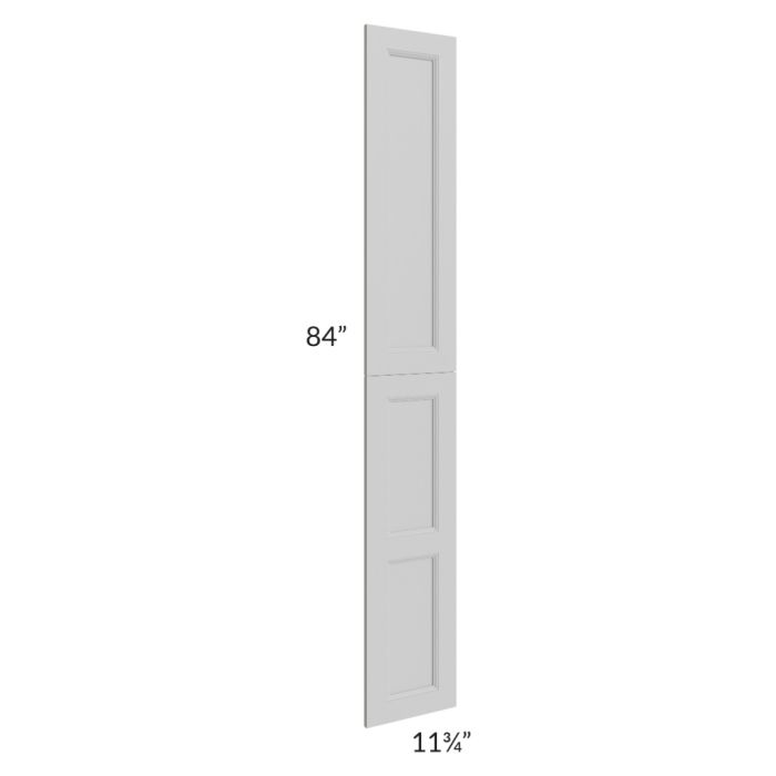Tuscan Painted Grey Wainscot 84" Tall Panels (12" depth)