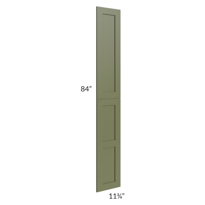 Midtown Hunter Green Shaker Wainscot 84" Tall Panels (12" depth)