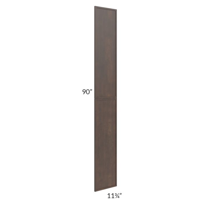 Vienna Kona Brown Wainscot 90" Tall Panels (12" depth)