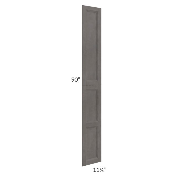 Salem Dark Grey Wainscot 90" Tall Panels (12" depth)