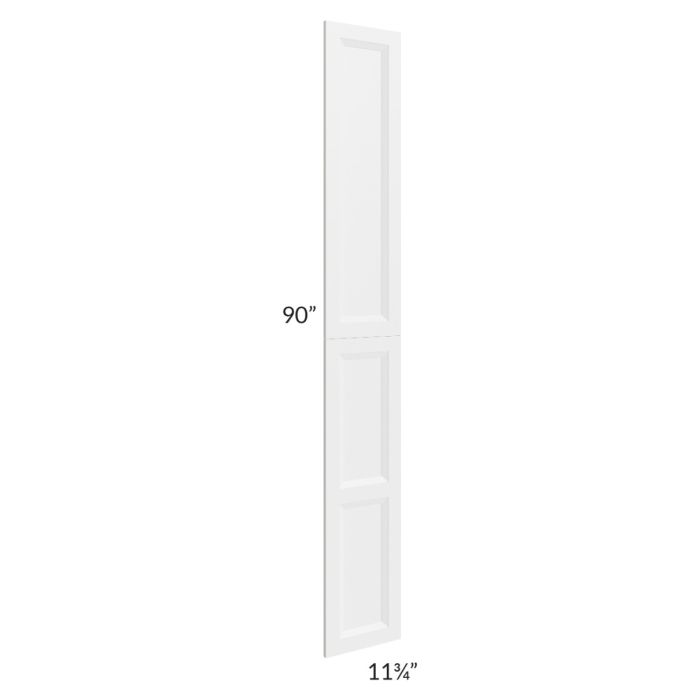 Salem White Wainscot 90" Tall Panels (12" depth)