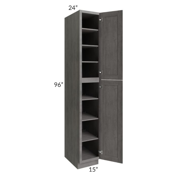 Providence Slate Grey 15x96 Wall Pantry