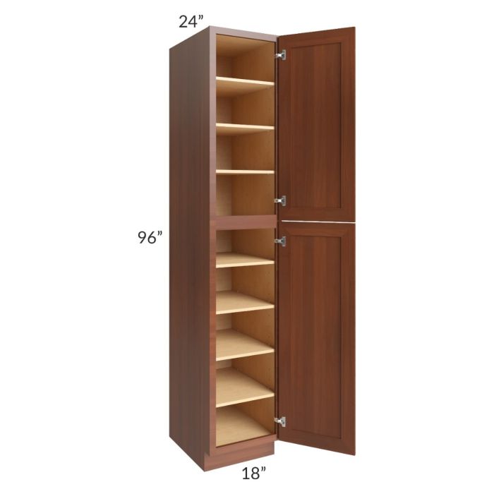 Phoenix Caramel Glaze 18x96 Wall Pantry