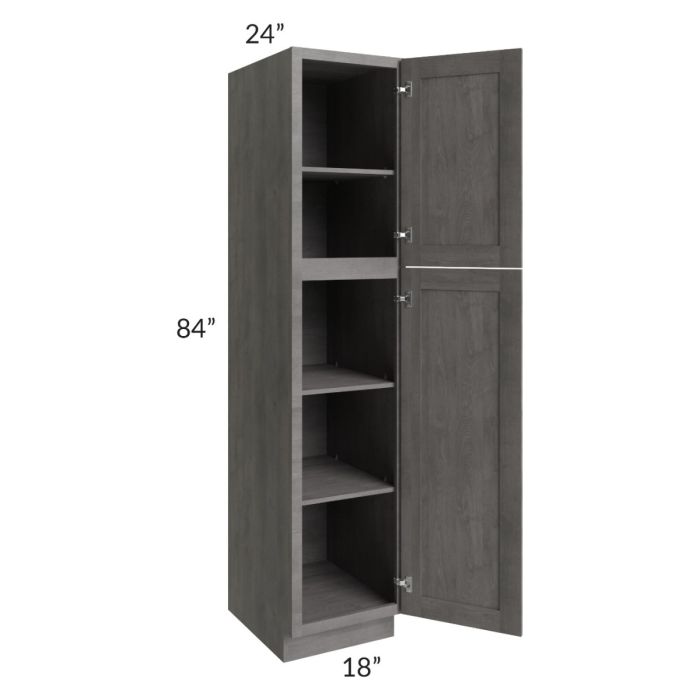 Providence Slate Grey 18x84 Wall Pantry
