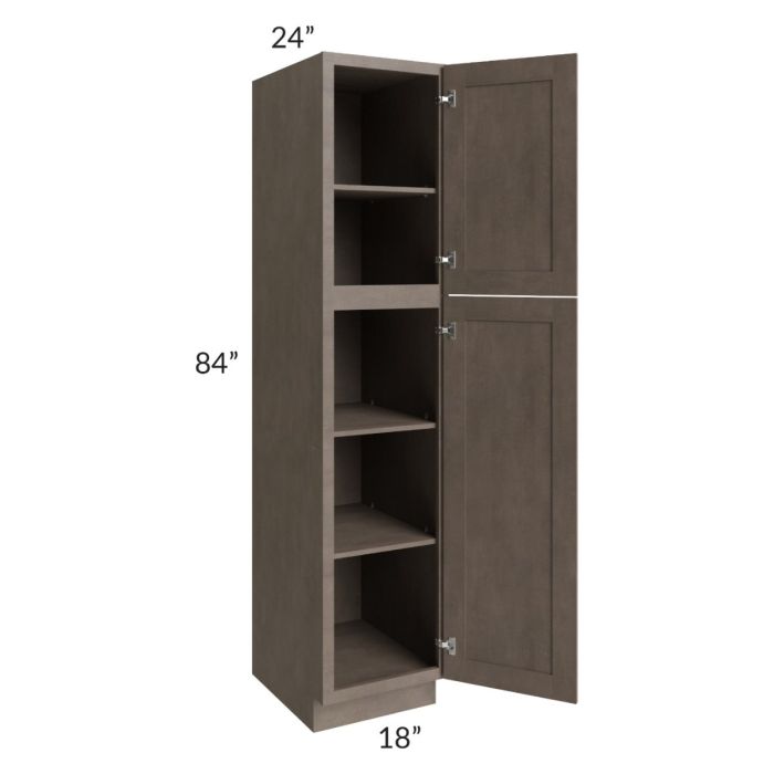 Providence Natural Grey 18x84 Wall Pantry 