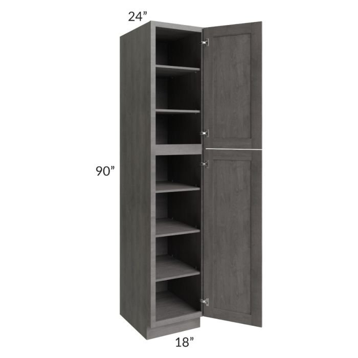 Providence Slate Grey 18x90 Wall Pantry