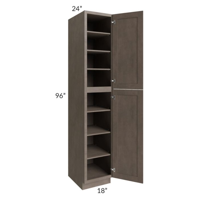 Providence Natural Grey 18x96 Wall Pantry 