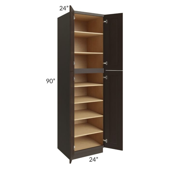 Southport Espresso Shaker 24x90 Wall Pantry