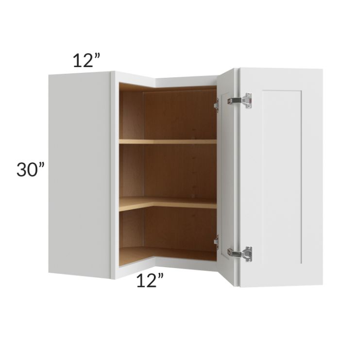24x30 Square Corner Wall Cabinet