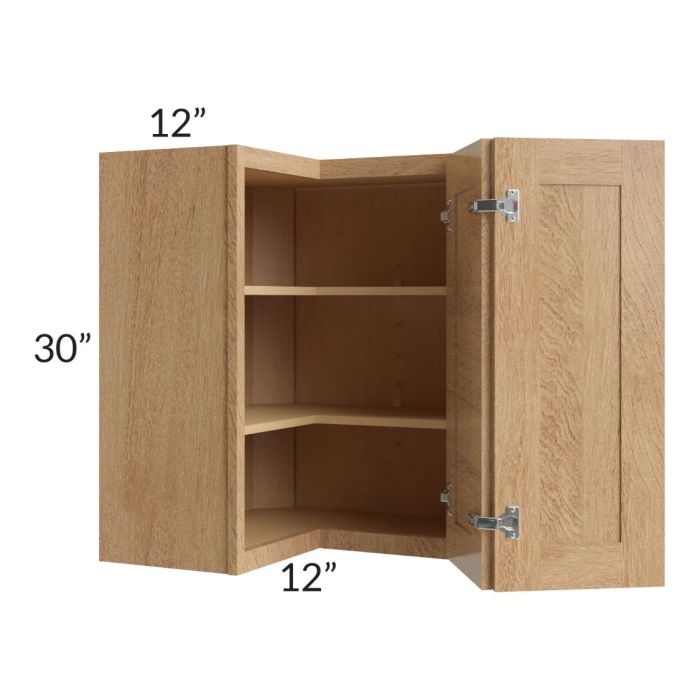 Midtown Timber Shaker 24x30 Square Corner Wall Cabinet