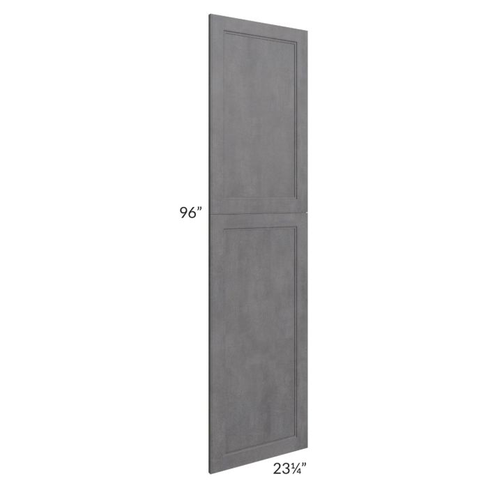 Stone Grey 96" Tall Decorative End Panel