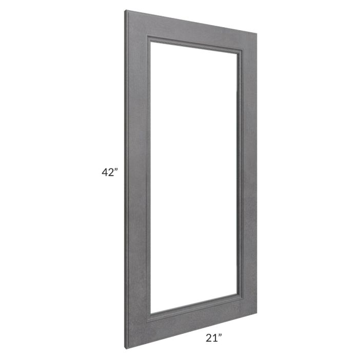 Stone Grey 21x42 Glass Door