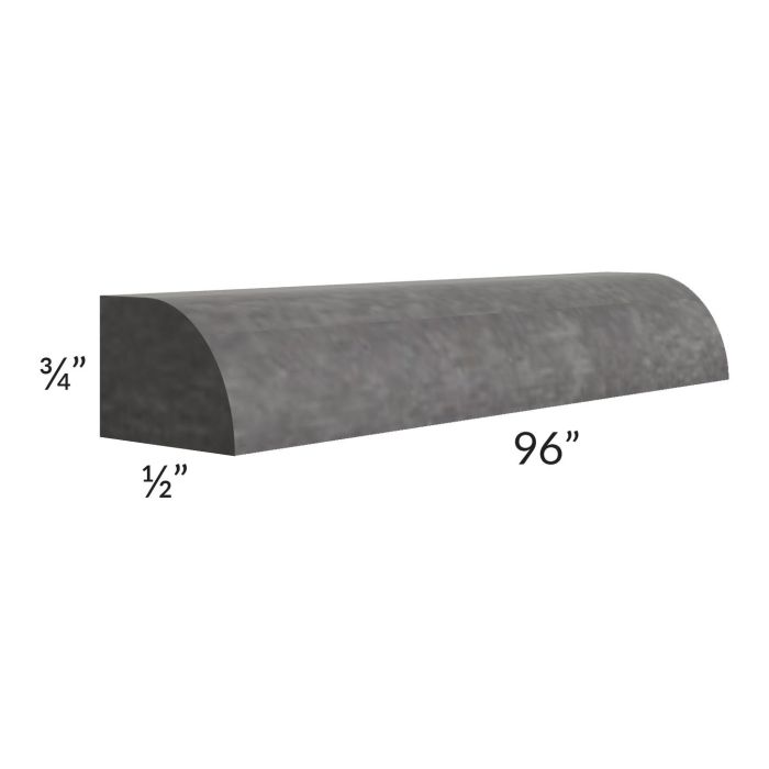 Stone Grey 8' Shoe Molding
