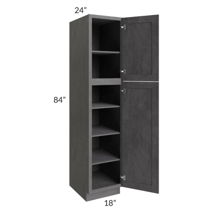 Stone Grey 18x84 Utility Cabinet