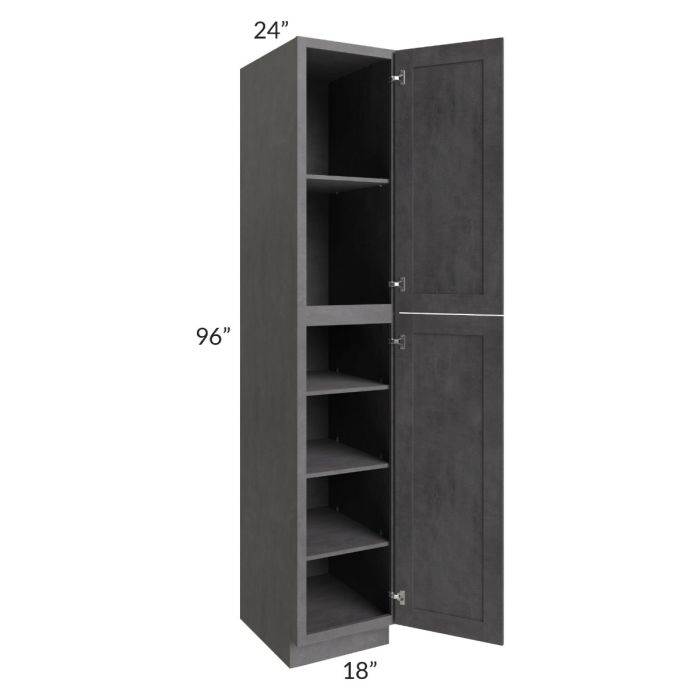 Stone Grey 18x96 Utility Cabinet