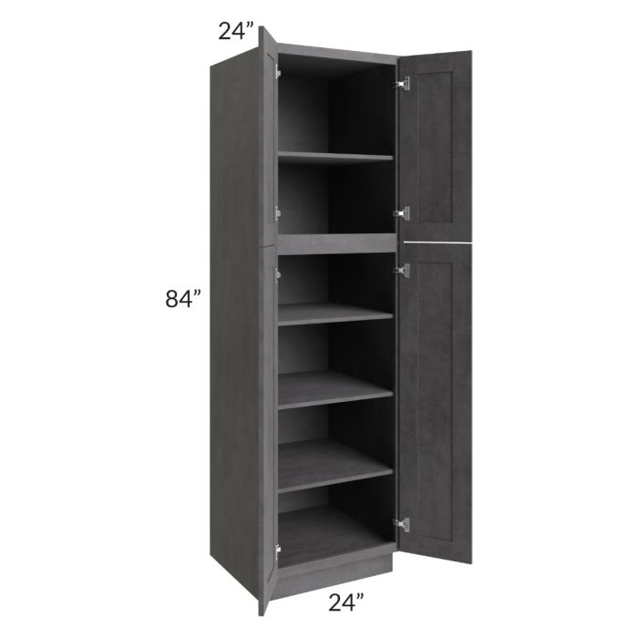 Stone Grey 24x84 Utility Cabinet