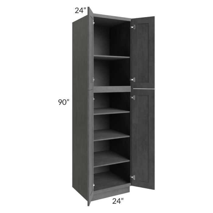 Stone Grey 24x90 Utility Cabinet