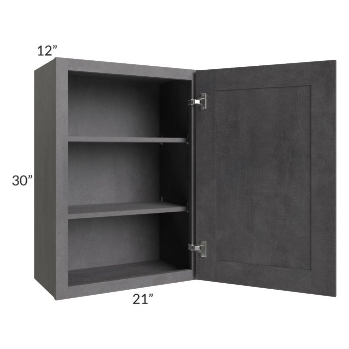 Stone Grey 21 x30 Wall Cabinet