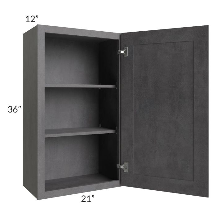 Stone Grey 21 x36 Wall Cabinet