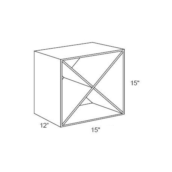 15x15 Wine Rack Cabinet
