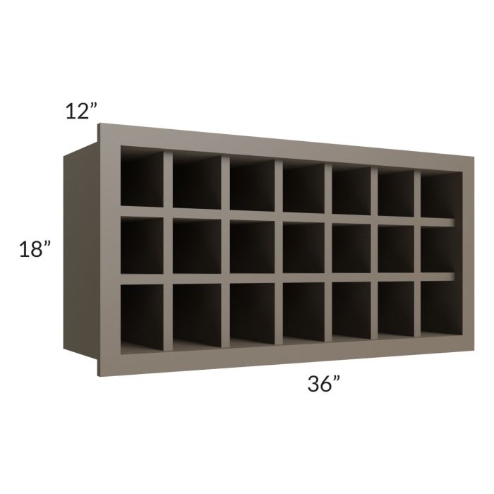 Tuscan Stone 36x18 Wine Rack Cabinet