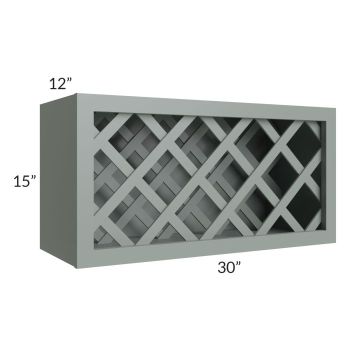 Woodland Green Shaker 24" 2-Drawer Base Cabinet