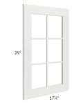 Palisades White 18x30 Mullion Door (cabinet not included) - Out of stock through mid April