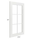 Palisades White 18x36 Mullion Door (cabinet not included) - Out of stock through mid April