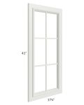 Wellfleet Linen 18x42 Mullion Door (cabinet not included)