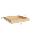 Providence Slate Grey 21" Roll Out Tray with a Dovetailed Drawer Box