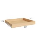 Brazilian Shaker 27" Roll Out Tray with a Dovetailed Drawer Box