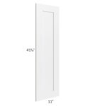 Stratton White Shaker 12x42 Wall Decorative Door