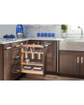 Base Cabinet Pullout Utensil Base Organizer Blumotion Soft-Close (for use with a Full Height door cabinet)
