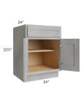 Gramercy Grey Mist ADA 24" Base Cabinet
