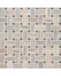 Angora Basketweave Polished Mosaic Wall Tile