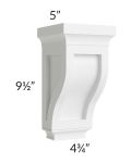 Pearl White Small Corbel