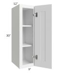 Pearl White 09x30 Wall Cabinet