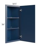 Portland Navy Blue 12x36 Angle Wall Cabinet