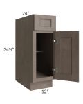Providence Natural Grey 12" Base Cabinet