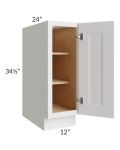 Tuscan Cloud 12" Full Height Door Base Cabinet